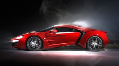 红色超跑4K动态壁纸