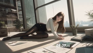 举手投足间都带着优雅的韵律