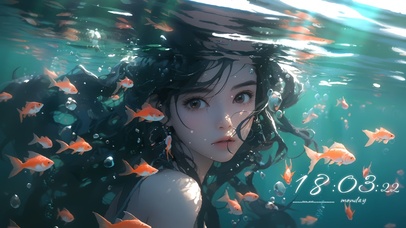 水中少女