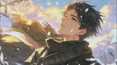 花漾壁纸 雪霁听风