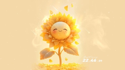 4K治愈向日葵