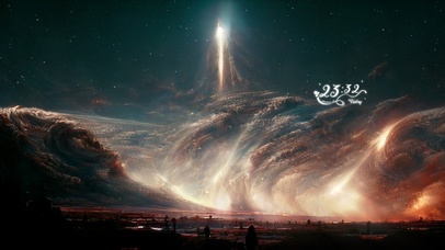 4k 唯美梦幻流光星云