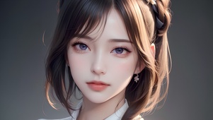 4k清纯可爱美女