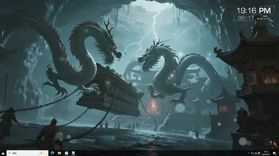 上古传说 九龙拉棺