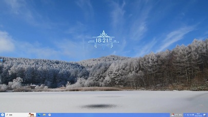 雪天森林主题壁纸