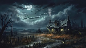 夜景插画