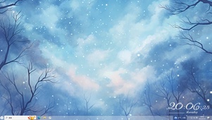 【4K】雪夜