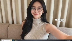 禁欲金丝眼镜美女