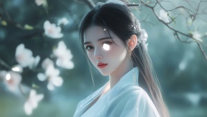 花下美人
