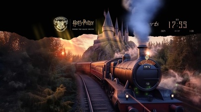 4K高清霍格沃兹魔法火车