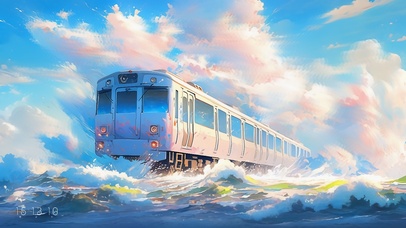 4K 驰而不息破浪列车