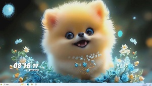 萌宠狗桌面主题