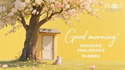 去看自己想看的风景