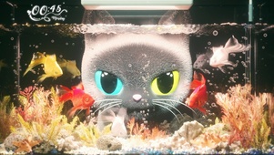 猫与金鱼