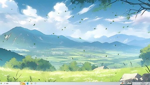 素描蓝天  主题