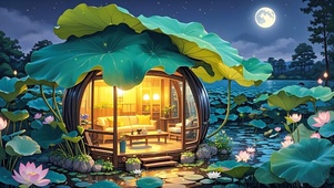 荷叶小屋