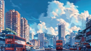 在香港漫游中