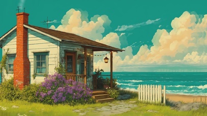 海边温馨小屋