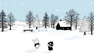 下雪天