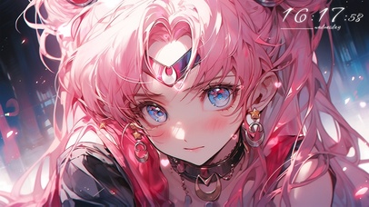 粉粉月野兔美少女