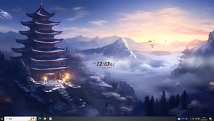 云雾缭绕