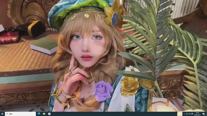 原神cos丽莎 cos风铃公主