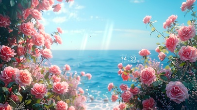 浪漫海景玫瑰