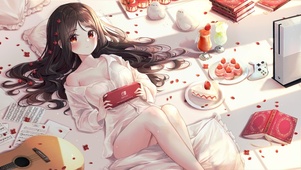 美女，游戏，蛋糕，你想要什么~