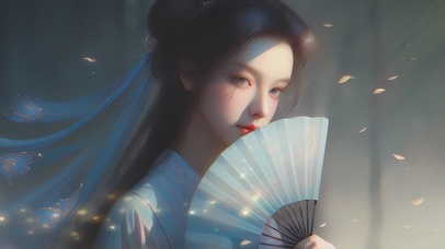 唯美可爱古风御姐