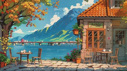 温馨恬静的海滨小院