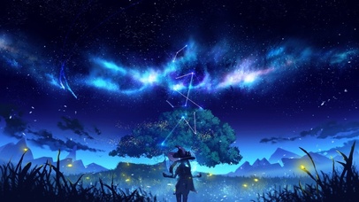 原神世界的夜晚(游戏动态壁纸) - 高清动态壁纸下载 - 元气壁纸