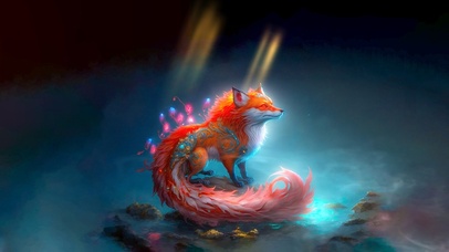 漂亮的狐狸仙子 4K