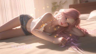 如同云朵在蓝天中轻盈游