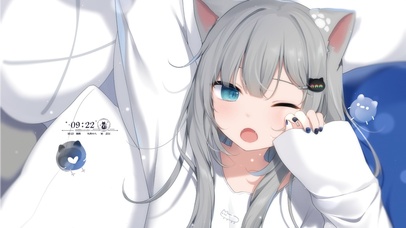 4K猫羽雫清纯可爱猫耳少女