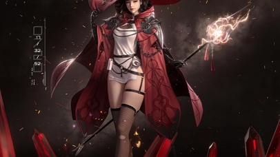 4K黑丝长腿魔法少女