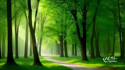 治愈系林间小路