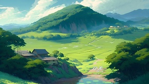 护眼山村