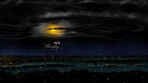 夜色朦胧