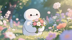 可爱大白