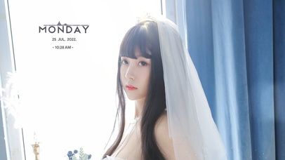 白色婚纱美少女