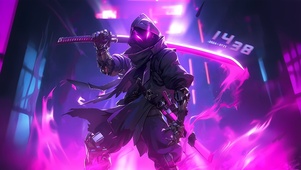 赛博鬼面武士