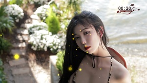 海边性感清纯女友