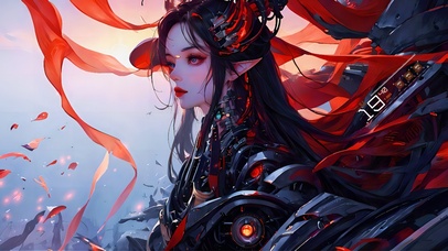 4K敦煌机械精灵王（时钟音频）