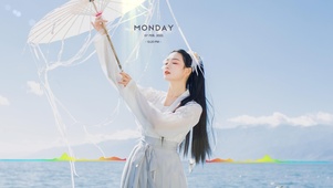 海边的古装女孩