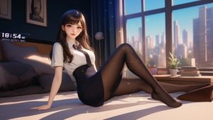 她像深夜里那盏还亮着的窗