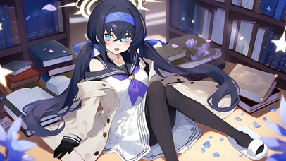 古关忧-坐着的萝莉