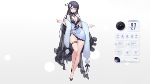 4K古风美少女
