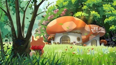 治愈可爱柴犬森林探险