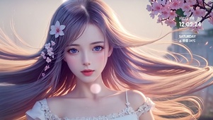 长发性感美女