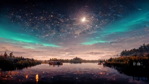 治愈星空 静赏沧海